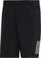 adidas Club 3Str Short - Sportbroek Heren - Polyester - Black - Maat L