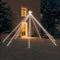 vidaXL - Kerstboomverlichting - 576 - LED's - binnen/buiten - 3,6 - m - koudwit