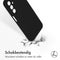 Accezz Samsung Galaxy A15 (4G) / A15 (5G) - Liquid Silicone Backcover - Schokabsorberend - Zwart