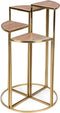 Bold Monkey The Perfect Cocktail bijzettafel - Goud