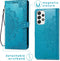 iMoshion Hoesje Geschikt voor Samsung Galaxy A33 Hoesje Met Pasjeshouder - iMoshion Mandala Bookcase - Turquoise