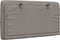 vidaXL - Hoofdbordkussen - 90 - cm - stof - taupe