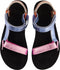 Teva W MIDFORM UNIVERSAL SHIMMER - Plateau sandalen - Leer met metallic foil - PINK MULTI