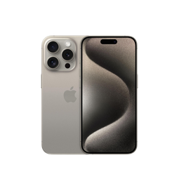 Apple iPhone 15 Pro - Naturel titanium - 128 GB - Fysieke simkaart + eSIM