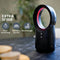 Nexxt Bladeless Fan - Draadloze Ventilator - 3 Snelheden LED Verlichting - Zwart