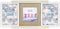 ZEP - Houten Fotolijst 3-Luik Mondello Wit voor foto's 1x13x13 en 2x13x18 (47,5x22,5 cm) - DB457