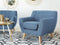 Fauteuil MOTALA Stof Blauw