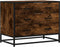 vidaXL - Ladekast - 70x41x56 - cm - bewerkt - hout - gerookt - eikenkleurig