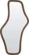 Light & Living Organische Spiegel Celano - Mangohout - 121 x 62cm - Donkerbruin