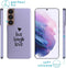 iMoshion Hoesje Geschikt voor Samsung Galaxy S22 Hoesje Siliconen - iMoshion Design hoesje - Transparant / Live Laugh Love