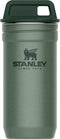 Stanley Adventure Nesting Shot Glass Set 0,59ML | Hammertone Green | BPA-Vrije shotglazen | Roestvrijstalen borrelglazen | Makkelijk opstapelen en opbergen | Vaatwasserbestendig