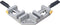vidaXL - Hoekklem - met - dubbel - handvat - 95 - mm - aluminium