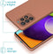 iMoshion Hoesje Geschikt voor Samsung Galaxy A52 (5G) / A52s / A52 (4G) Hoesje Siliconen - iMoshion Color Backcover - bruin