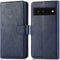 iMoshion Hoesje Geschikt voor Google Pixel 6 Hoesje Met Pasjeshouder - iMoshion Luxe Bookcase - Donkerblauw