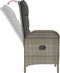 vidaXL - Tuinstoelen - 2 - st - poly - rattan - grijs