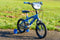 Huffy Moto X Jongensfiets 4-6 jaar Kinderfiets 14 Inch - Inclusief zijwieltjes - BMX-stijl Blauw en zwart - Snel en makkelijk te monteren