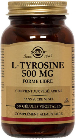 L-Tyrosine Solgar (50 uds)