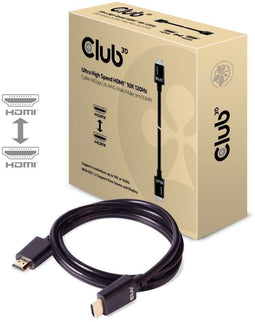 Club 3D - HDMI 2.1 Kabel - 3m - 48 Gbit/s - Zwart