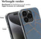 imoshion Hoesje Geschikt voor iPhone 15 Pro Hoesje Siliconen - imoshion Design hoesje - Meerkleurig / Blue Graphic