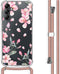 iMoshion Hoesje Geschikt voor Samsung Galaxy A14 (4G) Hoesje Met Koord - iMoshion Design Hoesje met Koord - Roze / Blossom Watercolor