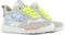 Shoesme Run Flex - Lage sneakers - Neon details - Zilver wit