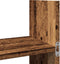vidaXL - Wandkast - 100x18x40 - cm - bewerkt - hout - oud - houtkleurig