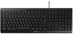 Cherry Stream Qwerty ES - Draad Toetsenbord - Scissor Switch - Zwart