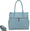 Gigi Fratelli Dames Leren Schoudertas iPad Romance Business ROM8005 Sky