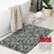 Dutch House Badmat Caorle - Badmat 60x90cm - Dark Grey mixed - Antislip - Badmatten - Anti Slip Douchemat - Badkamer Mat - Snel Absorberend - Snel Drogende Badmat