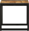 vidaXL - Koffietafel - 40x50x38 - cm - Massief - Ruw - Hout - Mango