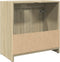 vidaXL - Wastafelkast - 60x33x60 - cm - bewerkt - hout - sonoma - eikenkleurig