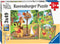 Ravensburger puzzel Disney Winnie the Pooh Sportdag - 3x49 stukjes - Kinderpuzzel