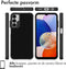 iMoshion Hoesje Geschikt voor Samsung Galaxy A15 (4G) / A15 (5G) Hoesje Shockproof - iMoshion Rugged Hybrid Carbon Case - zwart