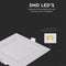 V-TAC VT-1807SQ-N Vierkante LED Minipanelen - Premium Serie - IP20 - Wit - 18W - 1400 Lumen - 6400K