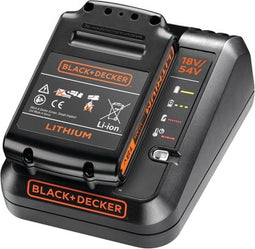 BLACK+DECKER BDC2A20 - Accu startset - 1x 18V 2.0Ah Lithium-ion accu en 2A snellader (1 stuk)