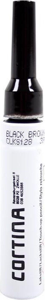 Cortina Lakstift Black Brown RAL 8022