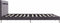 vidaXL - Bedframe - met - LED - stof - grijs - 180x200 - cm