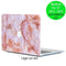 Lunso Geschikt voor MacBook Pro 13 inch (2012-2015) cover hoes - case - Marble Finley