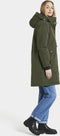 Didriksons JOSEFINE - WNS PARKA Dames - Afneembare capuchon - Donkergroen (2022)