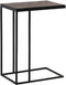 Light & Living Chisa - Bijzettafel - Modern design - Bruin - 45x30x62cm