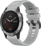 iMoshion Bandje Geschikt voor Garmin Fenix 6 / 6 Pro - iMoshion Siliconen bandje - Grijs