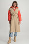 Colourful Rebel Yentl - Combined Trench Bomber Jacket - Oversized - Maat L