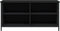 vidaXL - Tv-meubel - 100x40x50 - cm - bewerkt - hout - zwart