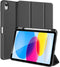 Dux Ducis - Tablet hoes geschikt voor Apple iPad 10 10.9 (2022) - Domo Book Case - Auto Wake/Sleep functie - Zwart