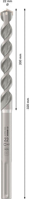 Bosch 2 608 685 866 - SDS max-4 boor - 4-snijkop voor beton