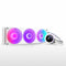 NZXT Kraken Plus 360 RGB - AIO-vloeistofkoeler - LCD-display RGB-ventilatoren - Wit