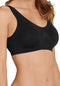 Schiesser Seamless Light - Dames Beha - Zachte cups naadloos - Zwart