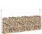 vidaXL - Haardhoutrek - 300x25x150 - cm - gegalvaniseerd - staal