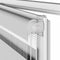 vidaXL - Zebra - rolgordijn - 50x150 - cm - stofbreedte - 45,9cm - lichtgrijs