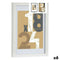 Fotolijsten 668826-WHITE Wit Glas Hout MDF (6 Stuks)